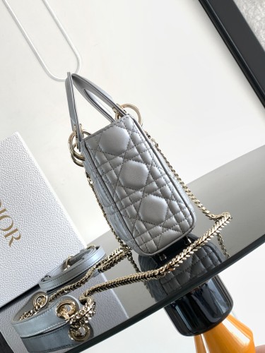 D*ior Top Bag 17*15*7CM