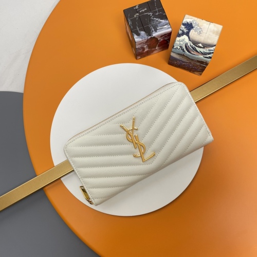 Y*SL Wallets Top Quality 19*9 CM