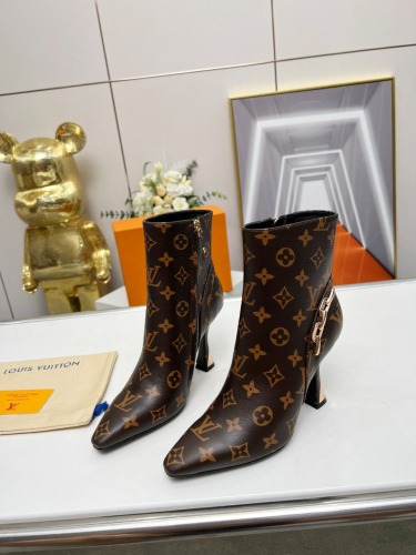 Women L*ouis V*uitton Top Sneakers