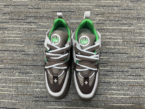 Men L*ouis V*uitton Skate Top Sneakers