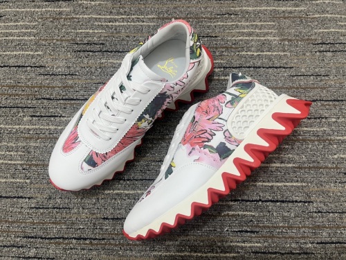 Men Women C*hristian L*ouboutin Aurelien Flat Top Sneakers