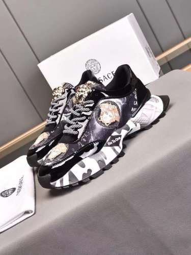 Men V*ersace Top Sneaker