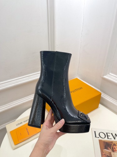 Women L*ouis V*uitton Top Boots
