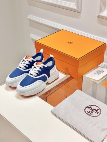 Men Women H*ermes Top Sneaker
