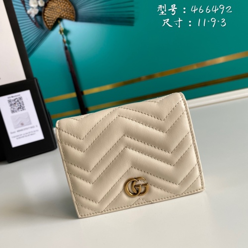 G*ucci Wallets Top Quality 11*9*3CM