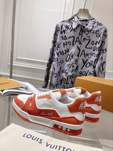 Men Women L*ouis V*uitton Top Sneakers