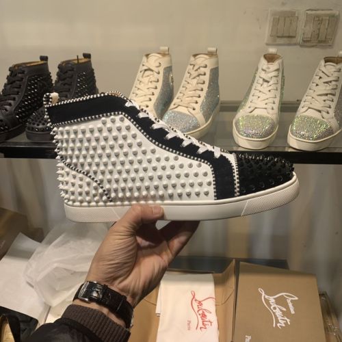 Men Women C*hristian L*ouboutin Top Sneaker