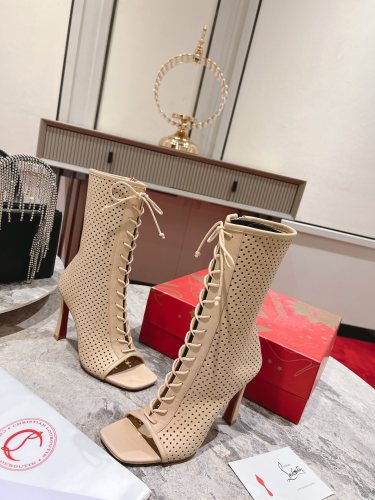Women C*hristian L*ouboutin Top Quality Boot