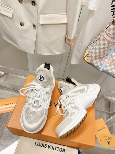 Women L*ouis V*uitton Archlight Top Sneaker