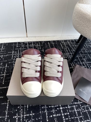 Men Women R*ick O*wens Top Sneaker