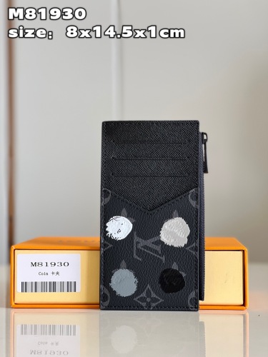 L*ouis V*uitton Top Wallets 8*14.5*1cm