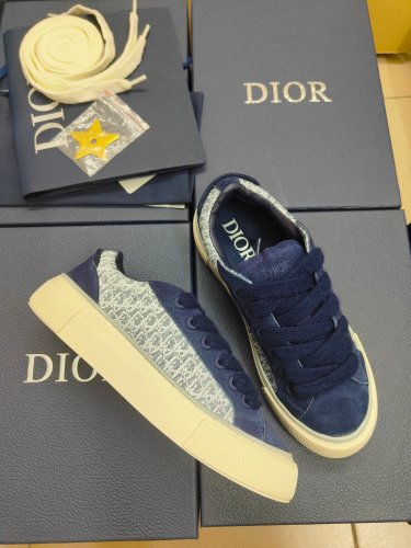 Men Women D*ior Top Sneakers