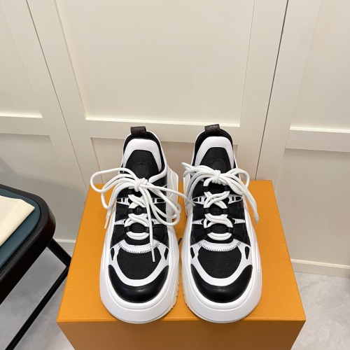 Women L*ouis V*uitton Archlight Top Sneaker
