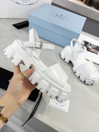 Women P*rada Top Quality Sandals