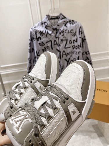 Men Women L*ouis V*uitton Top Sneakers