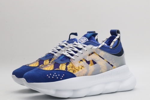 Men V*ersace Top Sneakers