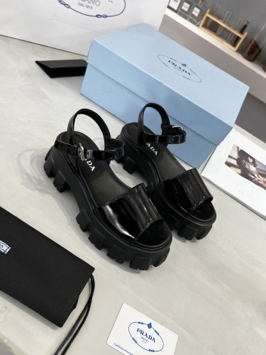 Women P*rada Top Quality Sandals