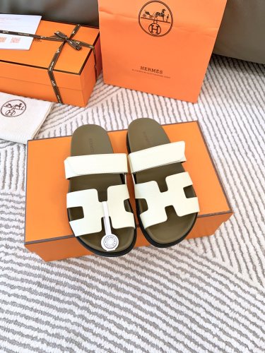 Men Women H*ermes Top Sandals