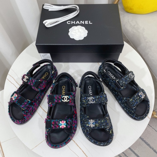 Women C*hanel Top Sandals