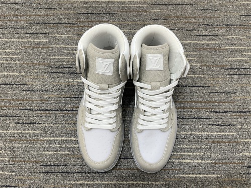 Men LV x Nike Air Jordan Top Sneakers
