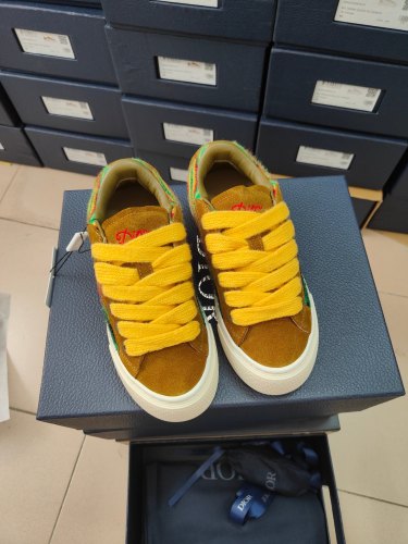 Men Women D*ior Top Sneakers
