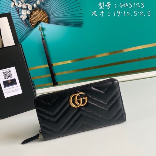 G*ucci Wallets Top Quality 19*10.5*2.5CM