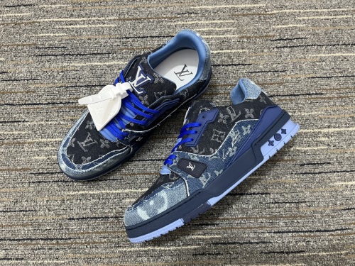 Men L*ouis V*uitton Skate Top Sneakers