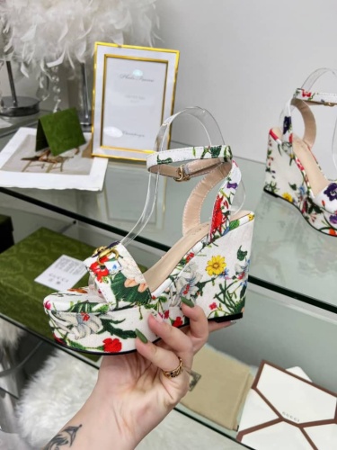 Women G*ucci Top Sandals 10CM heels