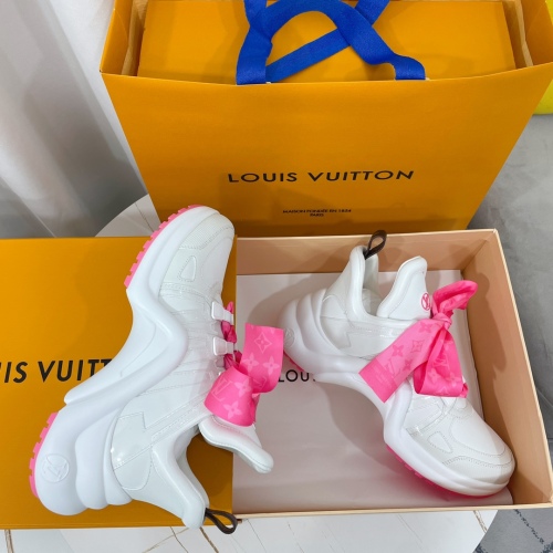 Women L*ouis V*uitton Archlight Top Sneaker