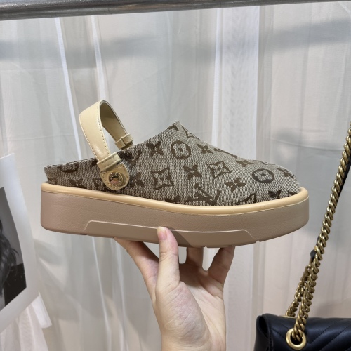 Women L*ouis V*uitton Top Sandals