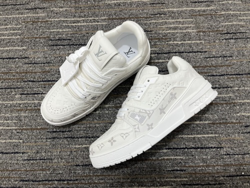 Men L*ouis V*uitton Skate Top Sneakers