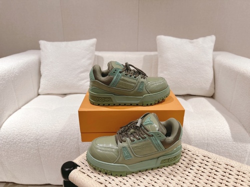 Men Women L*ouis V*uitton Top Sneakers