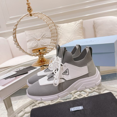Men Women P*rada Top Sneaker