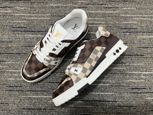 Men Women L*ouis V*uitton Top Sneakers