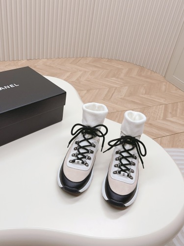 Women C*hanel Top Sneaker