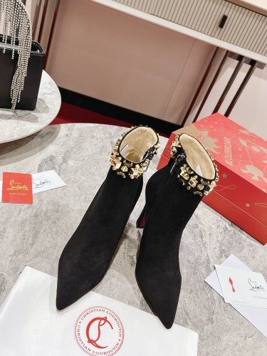 Women C*hristian L*ouboutin Top Quality Boot
