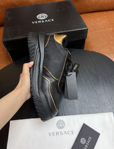 Men V*ersace Top Sneaker