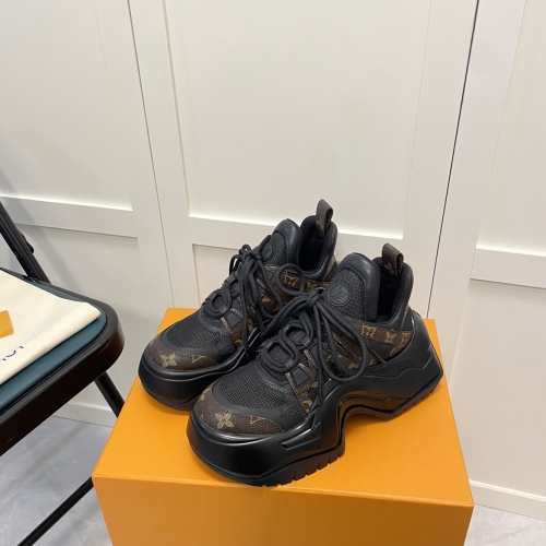 Women L*ouis V*uitton Archlight Top Sneaker