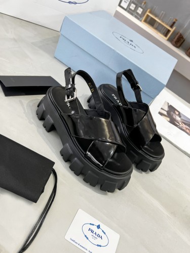 Women P*rada Top Quality Sandals