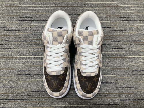 Men L*ouis V*uitton x D*ior x N*ike A*ir J*ordan Top Sneakers