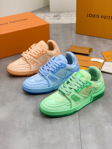 Men L*ouis V*uitton Skate Top Sneakers
