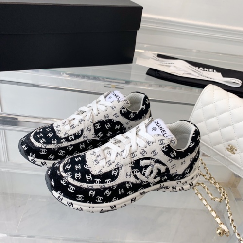 Women C*hanel Top Sneaker
