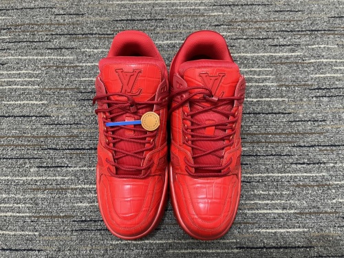 Men L*ouis V*uitton Skate Top Sneakers