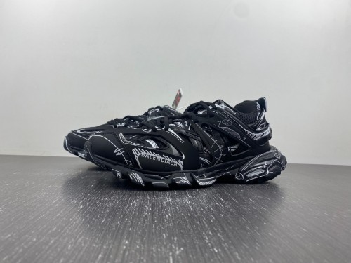 Men Women B*alenciaga Top Sneakers