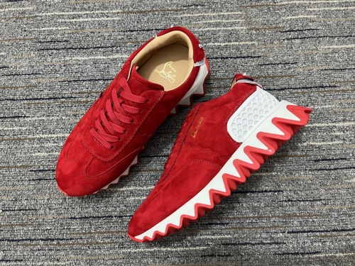 Men Women C*hristian L*ouboutin Aurelien Flat Top Sneakers