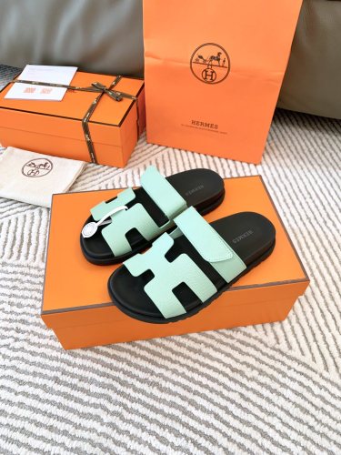 Men Women H*ermes Top Sandals
