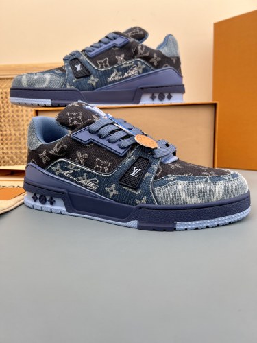 Men Women L*ouis V*uitton Top Sneakers