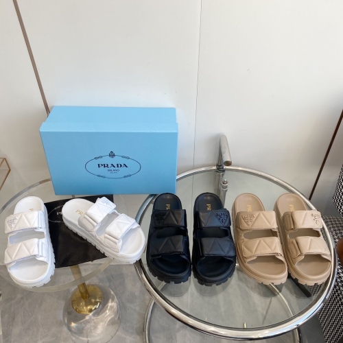 Women P*rada Top Quality Sandals