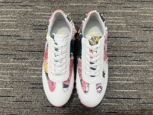 Men Women C*hristian L*ouboutin Aurelien Flat Top Sneakers