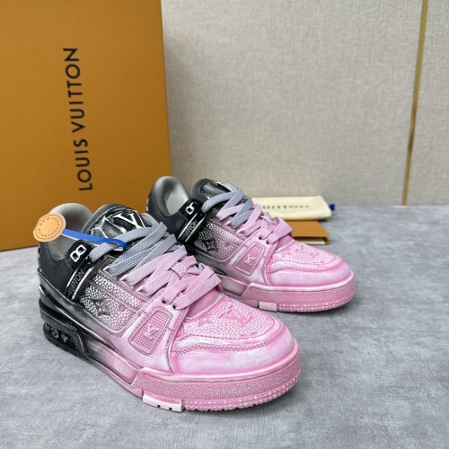 Men Women L*ouis V*uitton Top Sneakers